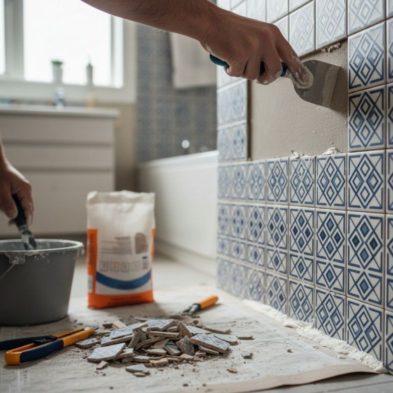 Bathroom Tile Repair